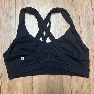 lululemon athletica Black Sports Bra
